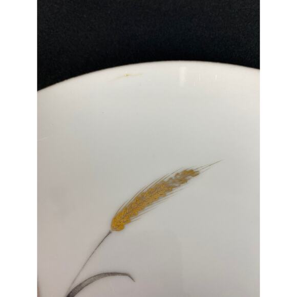 Vintage CTS Eternal Harvest Dinner Plate Gold & Silver 1960’s - Picture 5 of 5